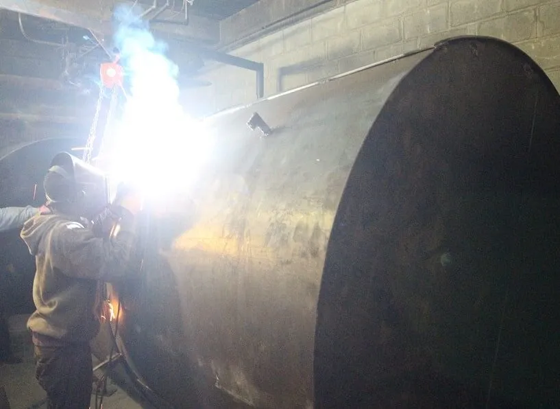 On-Site Tank Build
